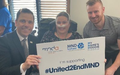 Chris Evans MP applauds ‘game-changing’ investment into targeted MND research.