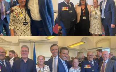 Islwyn MP joins Councillor Teresa Heron and Caerphilly MP Wayne David at Armed Forces Day Reception